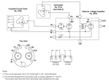 Atwater Kent 3925 schematic circuit diagram
